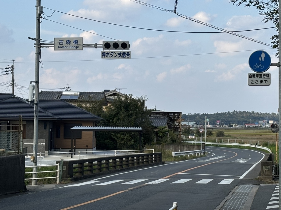 事故があった現場（福岡・岡垣町）