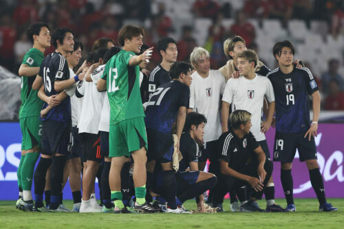 C組首位を独走する日本代表 [写真]=Getty Images