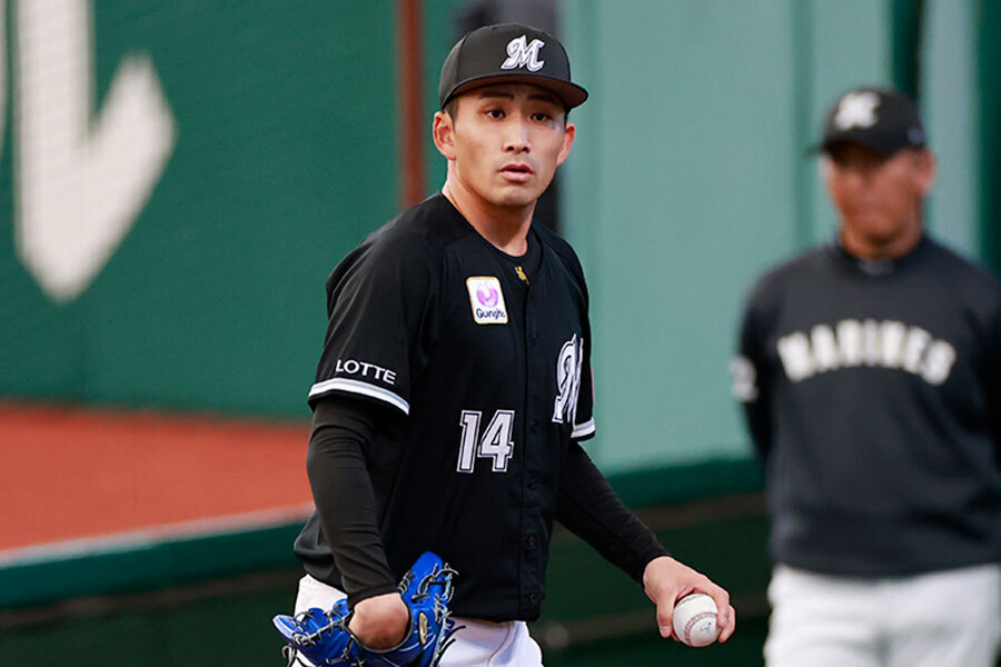 ロッテ・小嶋和哉【写真：小池義弘】