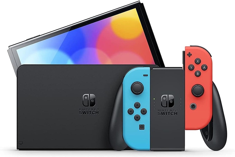 2021年10月8日に発売された「Nintendo Switch（有機ELモデル）」　(C)Nintendo