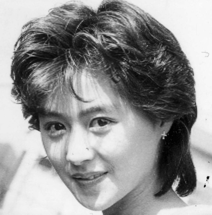 長山洋子＝1989年撮影