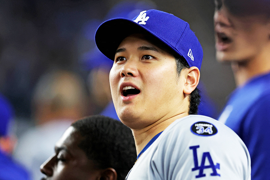 ドジャースの大谷翔平【写真：ロイター】