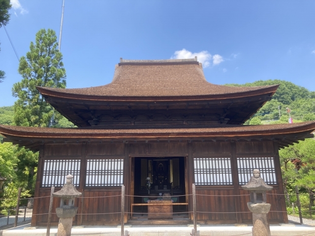 父・武田信玄によって義信が幽閉させられた東光寺