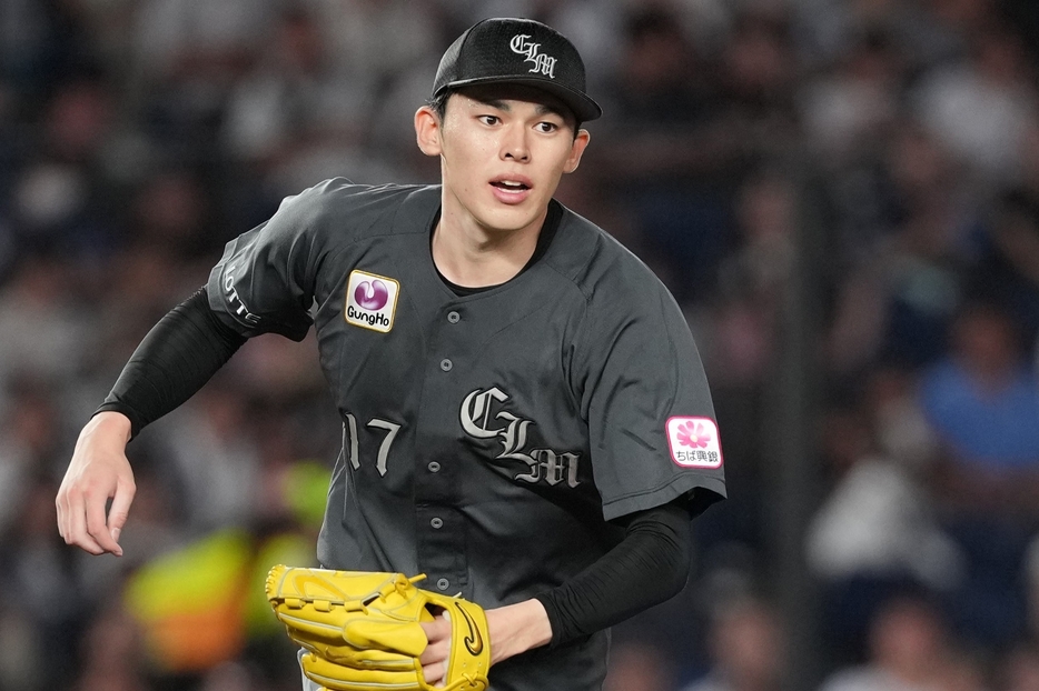 MLB複数球団が関心を示す佐々木。去就は来年に持ち越されそうだ(C)産経新聞社