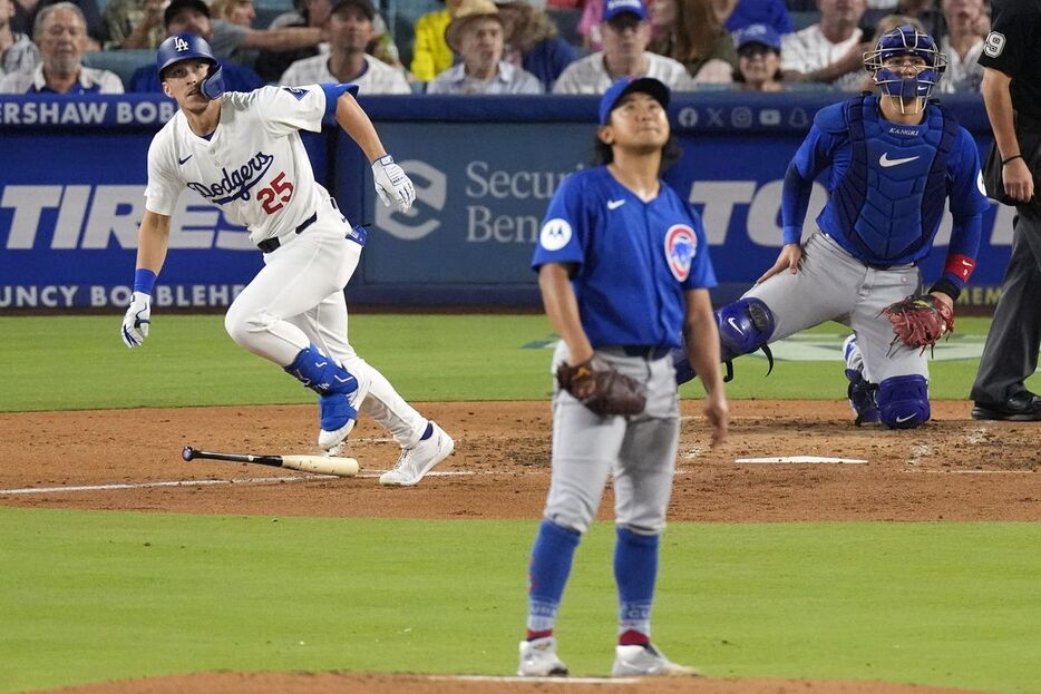 ドジャースのトミー・エドマン（AP）