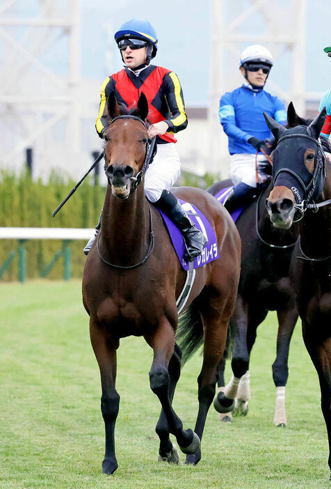 ５着に終わったレガレイラとルメール騎手（カメラ・馬場　秀則）