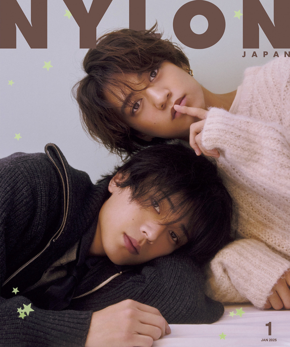 『NYLON JAPAN』表紙のKing ＆ Prince（Ｃ）NYLON JAPAN