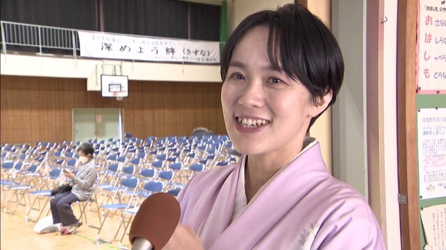 活動写真弁士の山内菜々子さん