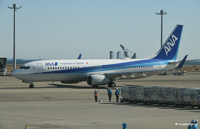 羽田－能登線を1日2往復に戻すANA＝24年1月27日 PHOTO: Yusuke KOHASE/Aviation Wire