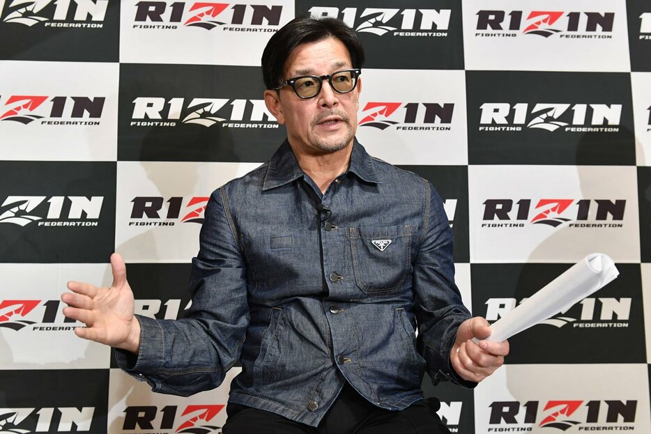 大みそか興行の展望について語ったRIZIN・榊原CEO