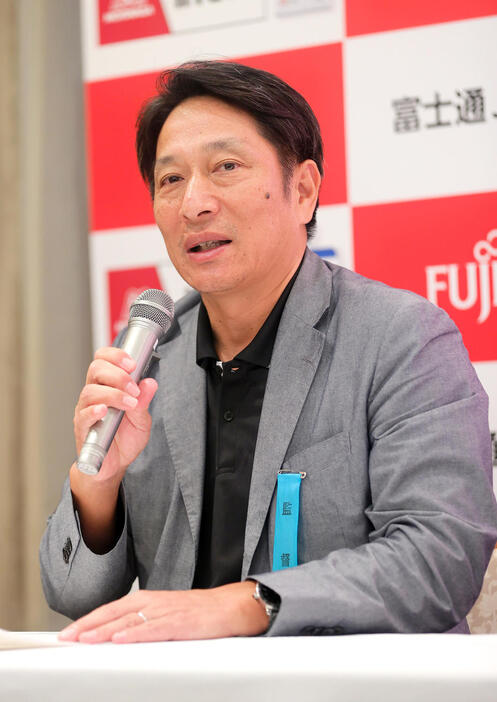 青学大・原監督（2024年10月撮影）