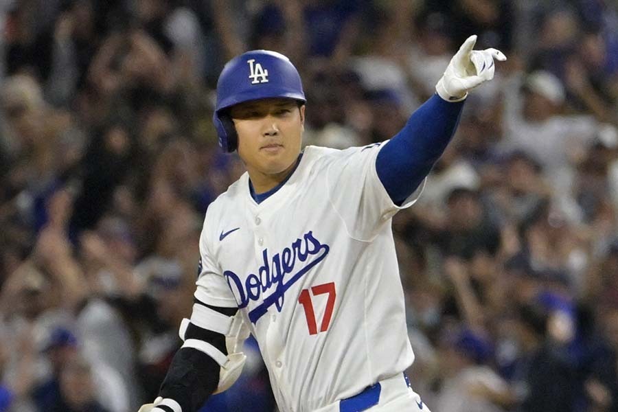 ドジャースの大谷翔平【写真：ロイター】