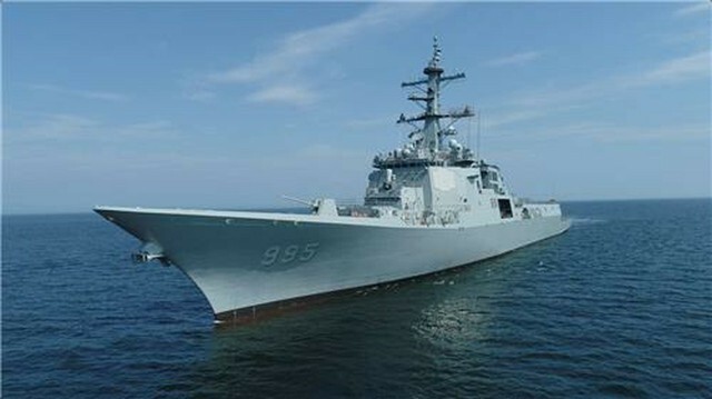 韓国海軍の次世代イージス駆逐艦「正祖大王」（防衛事業庁提供）＝（聯合ニュース）≪転載・転用禁止≫