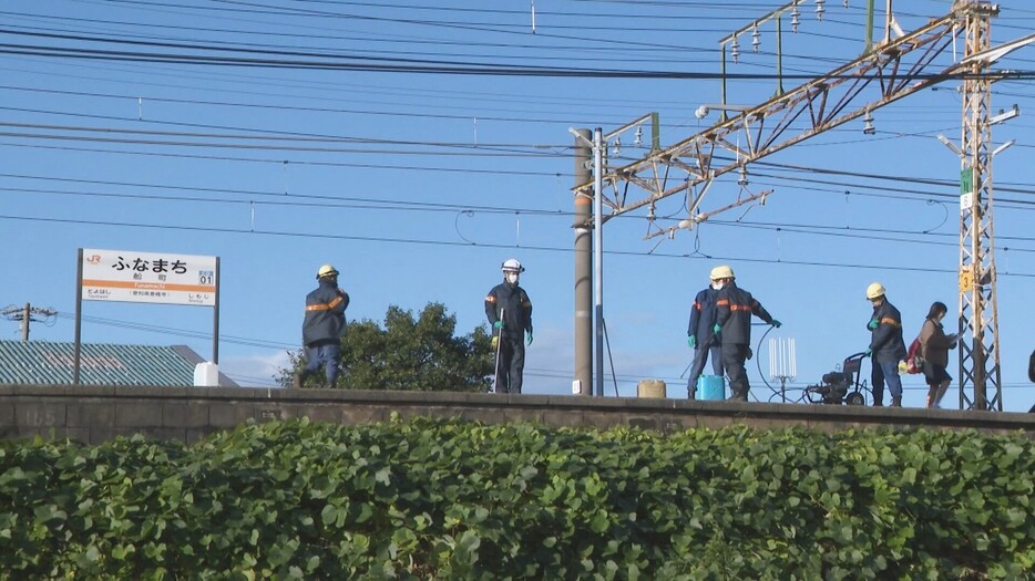 遺体が見つかったJR飯田線・船町駅 愛知県豊橋市