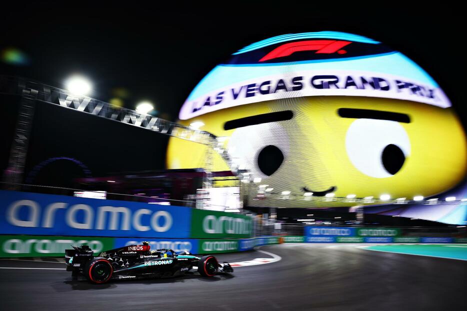 ラスベガスGPはFP1に続き、FP2もハミルトンが最速／Getty Images