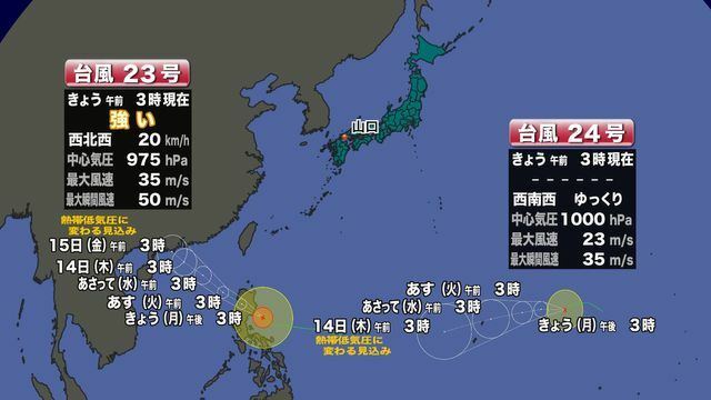 台風情報