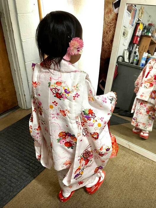 ハワイで七五三をした3歳の頃のロコ美ちゃん【写真：i-know】