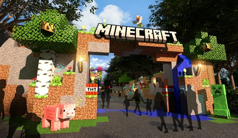 『Minecraft』のテーマパークが米国と英国に開業予定 いずれは世界中で展開へ