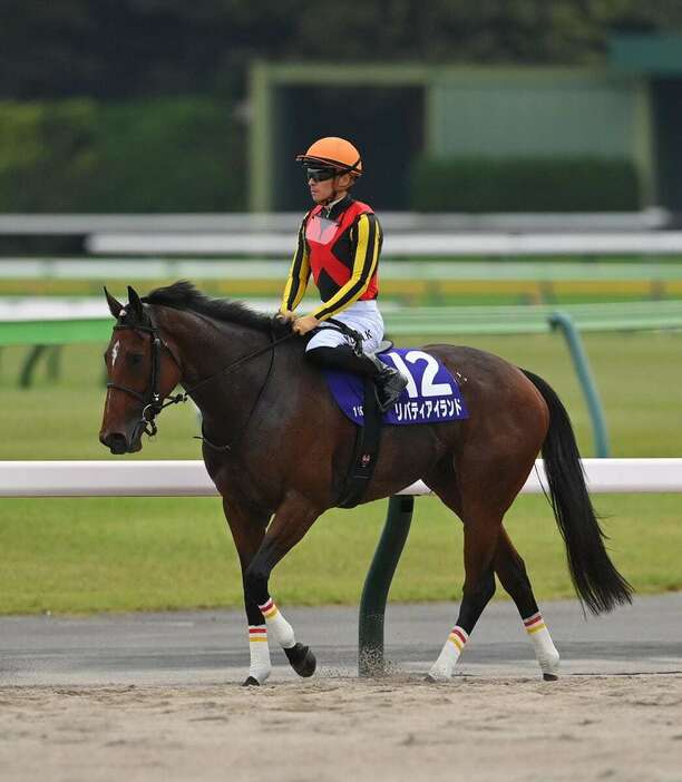 天皇賞（秋）で13着に終わったリバティアイランド＝10月27日、東京競馬場（奈良武撮影）