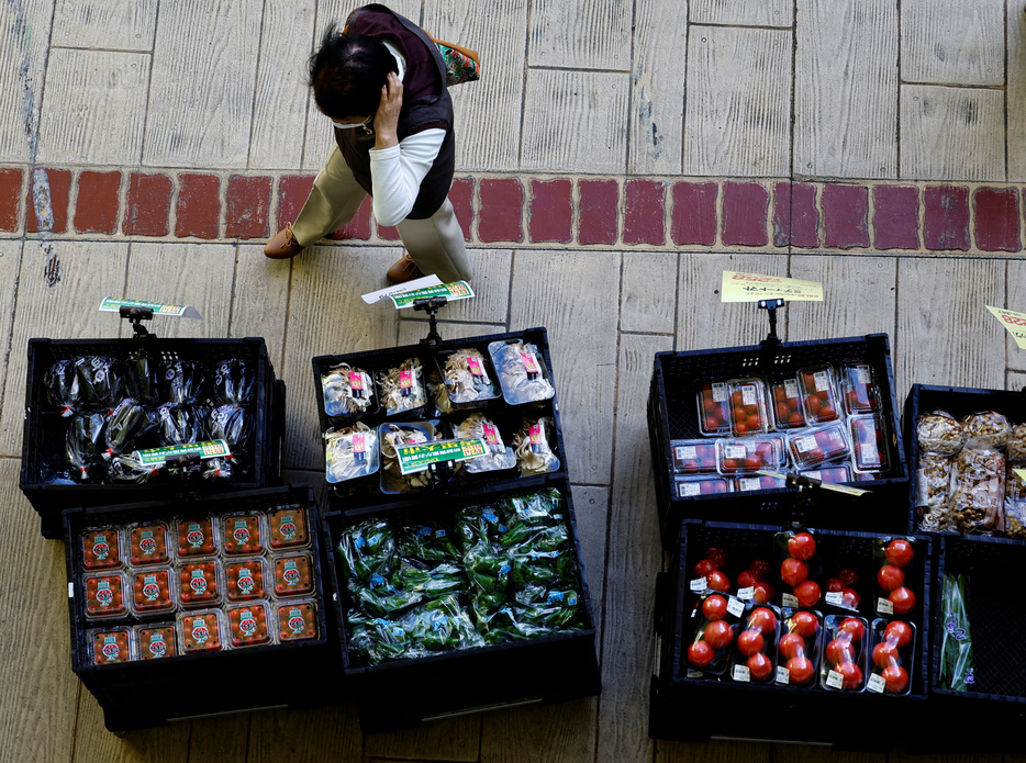 　日銀が発表した１０月の国内企業物価指数は前年比プラス３．４％と２０２３年８月以来の伸び率となった。写真は都内で２０２２年１０月撮影（２０２４年　ロイター／Kim Kyung-Hoon）