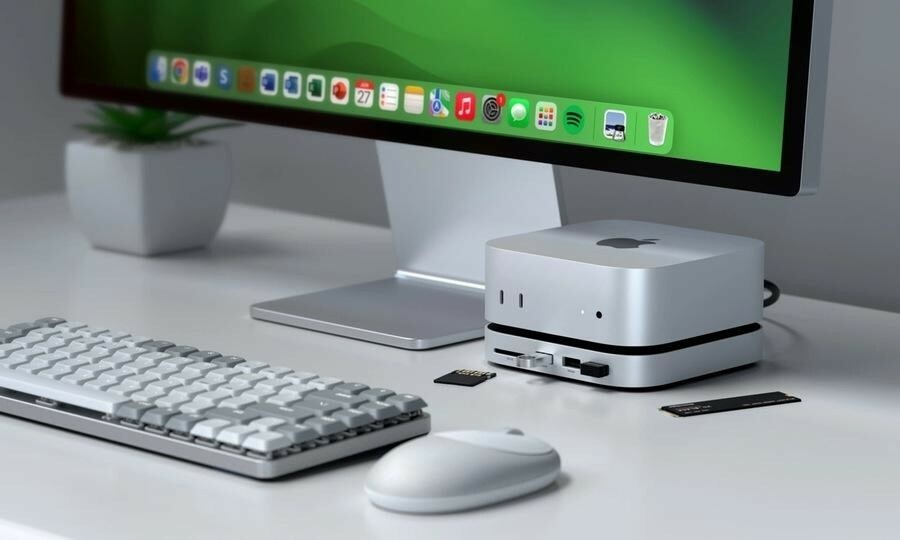 「パーフェクトM4 Mac mini」にする合体ドッキングステーション