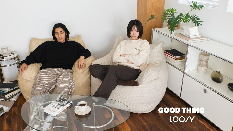 オリジナルソファブランド「LOOSY」がヘアサロン「GOOD THING」とコラボ