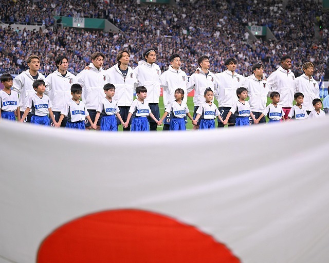 北中米W杯のアジア最終予選で圧倒的な強さを見せる森保J。原口も「本当に実力でベスト８にチャレンジできる」と語る。写真：金子拓弥（サッカーダイジェスト写真部）