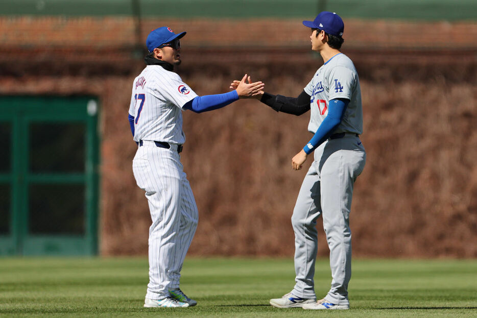 ファイナリストに入った鈴木誠也（左）と大谷翔平（右）