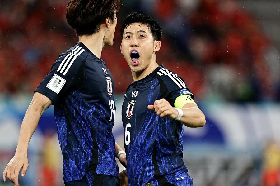 遠藤航がW杯出場に向けて気を引き締めた【写真：Getty Images】