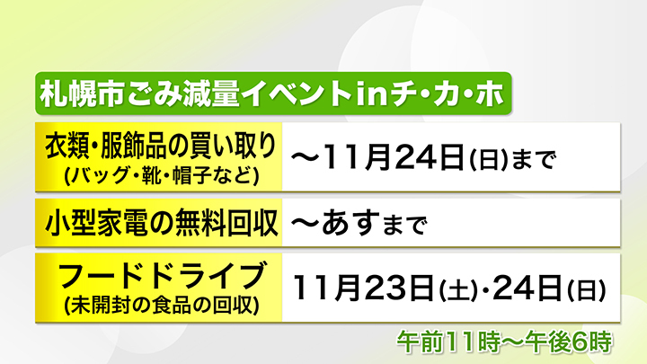 ごみ減量イベントinチ・カ・ホ