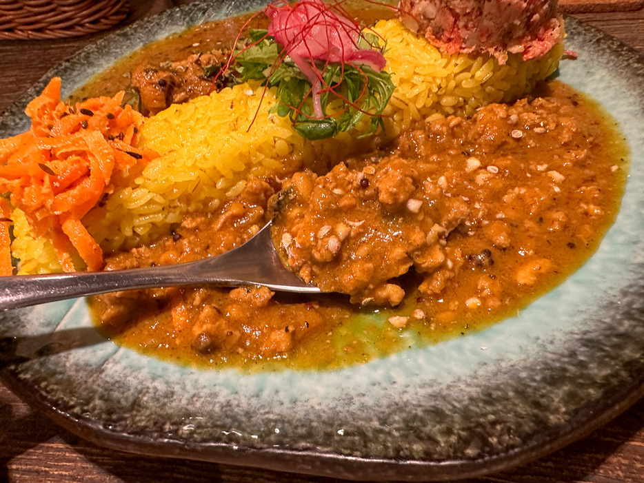 日替わりのカレー「ダルキーマ」