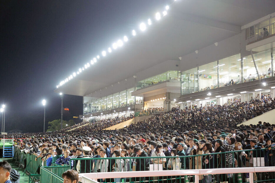 JBC諸競走が行われた１１月４日の佐賀競馬場