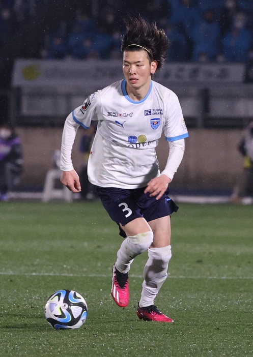 横浜FCのDF中村拓海