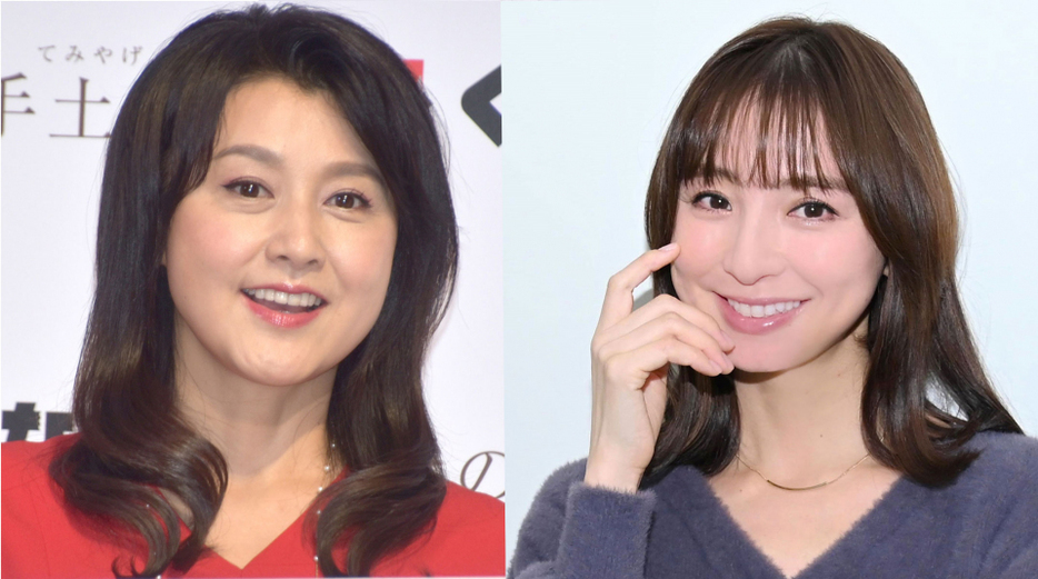 芸能事務所サムデイに所属する（左から）藤原紀香、篠田麻里子 （C）ORICON NewS inc.