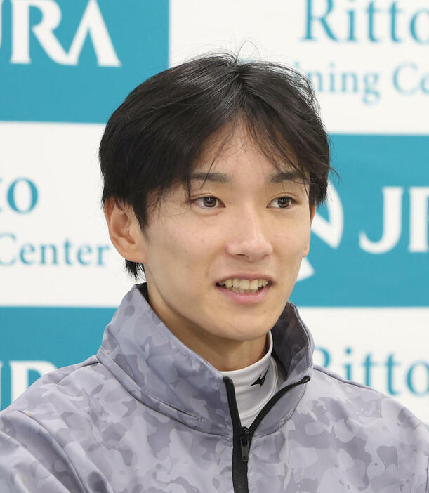 坂井瑠星騎手（2024年撮影）