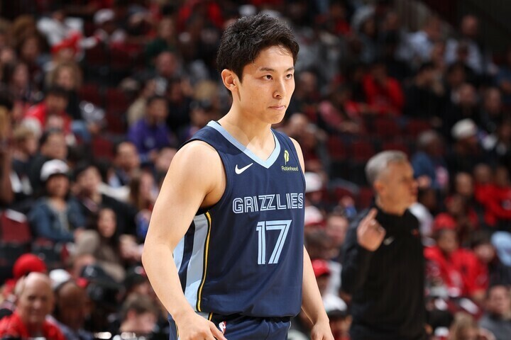 史上４人目の日本人NBAプレーヤーとなった河村だが、謙虚な姿勢は変わらない。(C)Getty Images