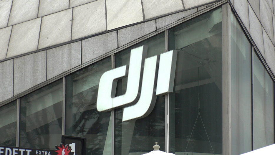 ドローン世界大手の中国DJI