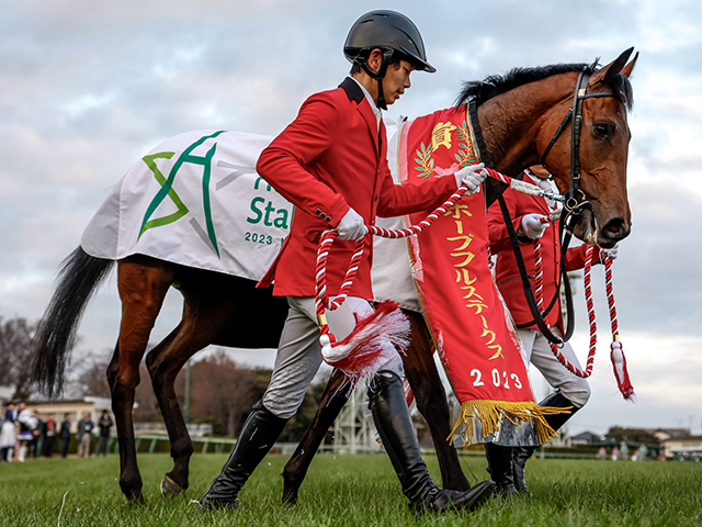 GI2勝目を狙うレガレイラは472kg(撮影：下野雄規)