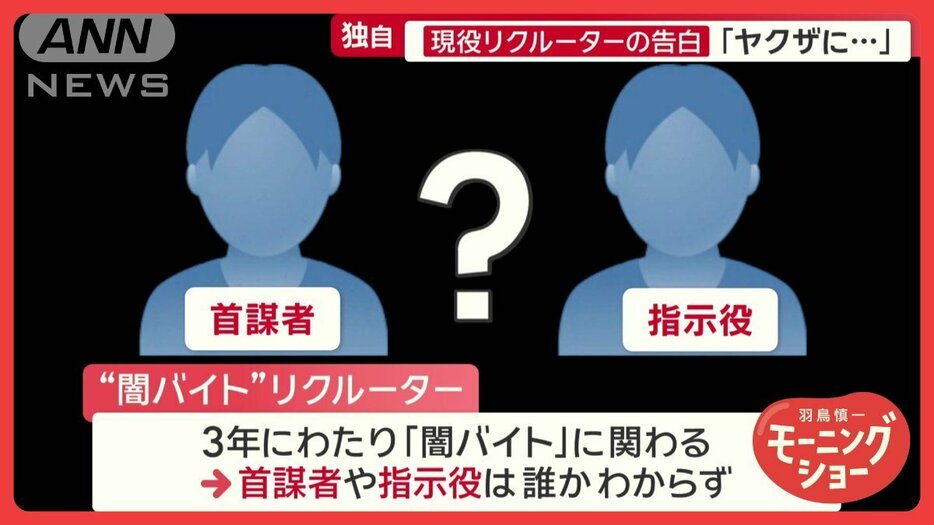 『闇バイト』現役リクルーターが語る犯罪組織の内情