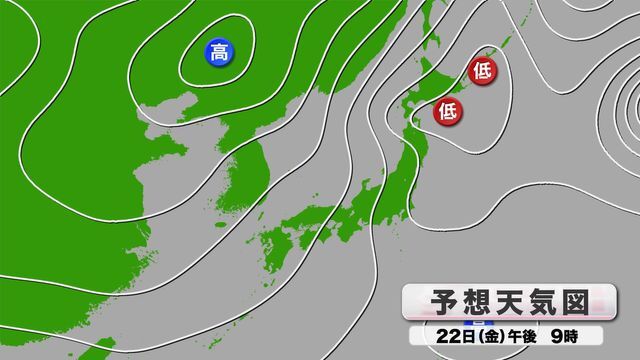 予想天気図