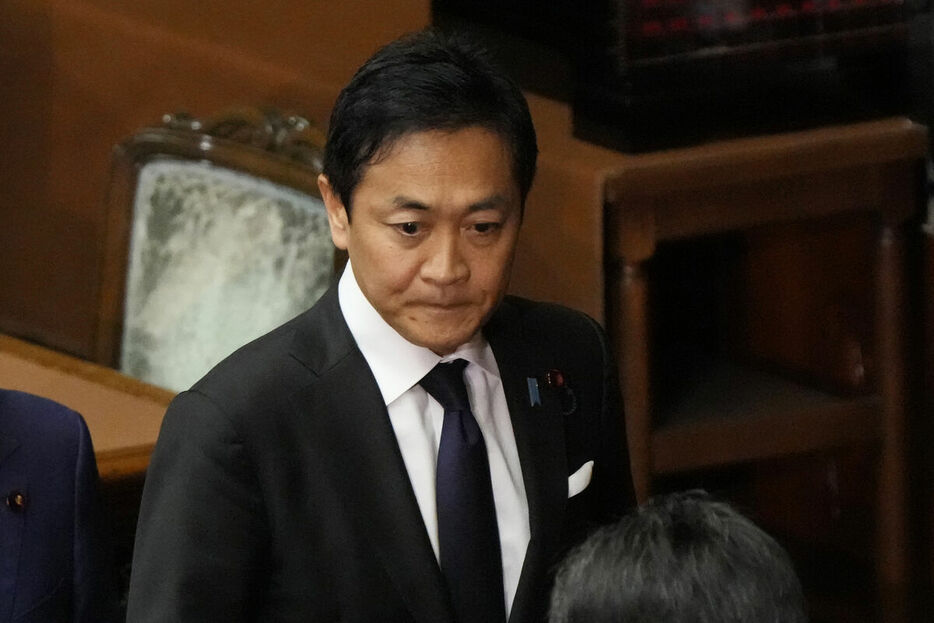 国民民主党の玉木雄一郎代表（ＡＰ）