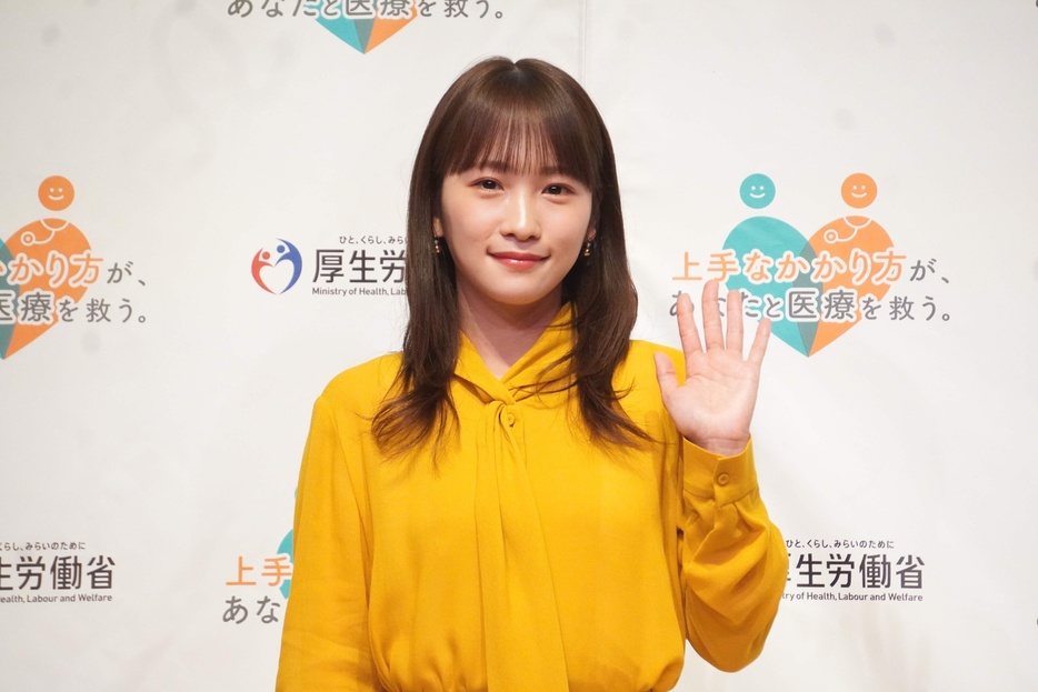 イベントに登場した川栄李奈