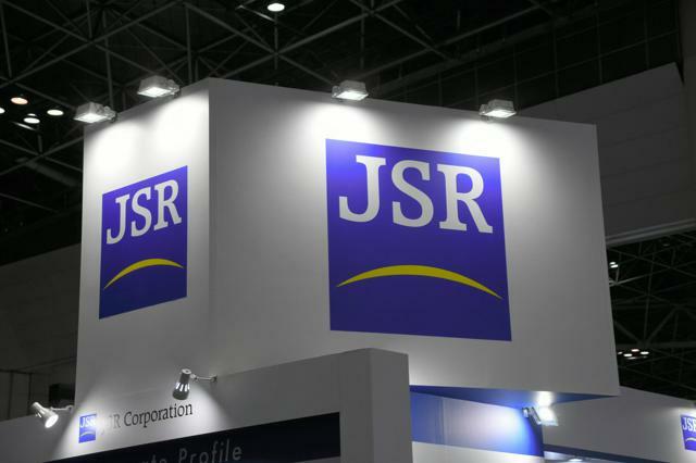 半導体材料大手JSRのロゴ