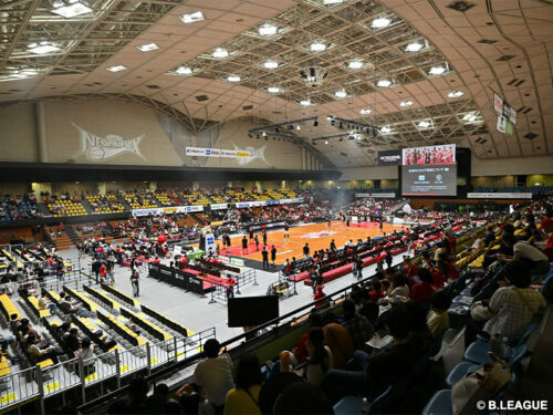 三遠が現在ホームアリーナとして使用している豊橋市総合体育館［写真］＝B.LEAGUE