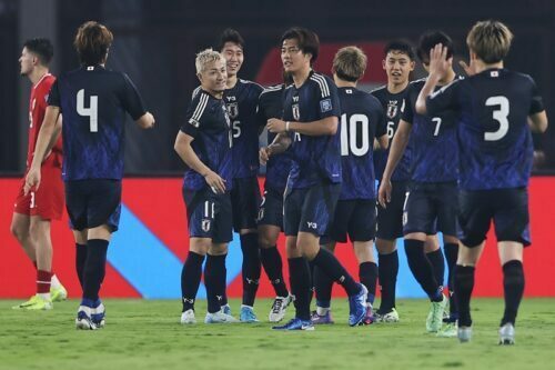 インドネシア代表を4－0で下した日本代表 [写真]=Getty Images