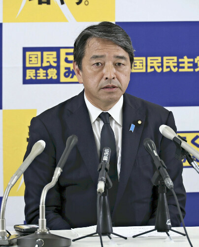 国民民主党の榛葉幹事長