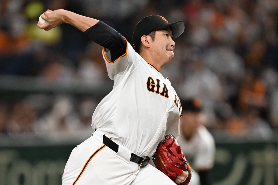 MLB挑戦を表明している菅野。単年契約が濃厚だが人気はありそうだ(C)TakamotoTOKUHARA/CoCoKARAnext