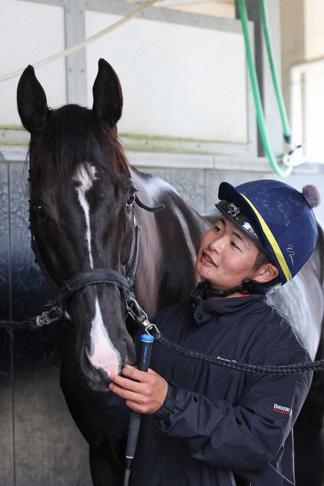 自厩舎のニホンピロキーフでGI制覇に挑む田口貫太