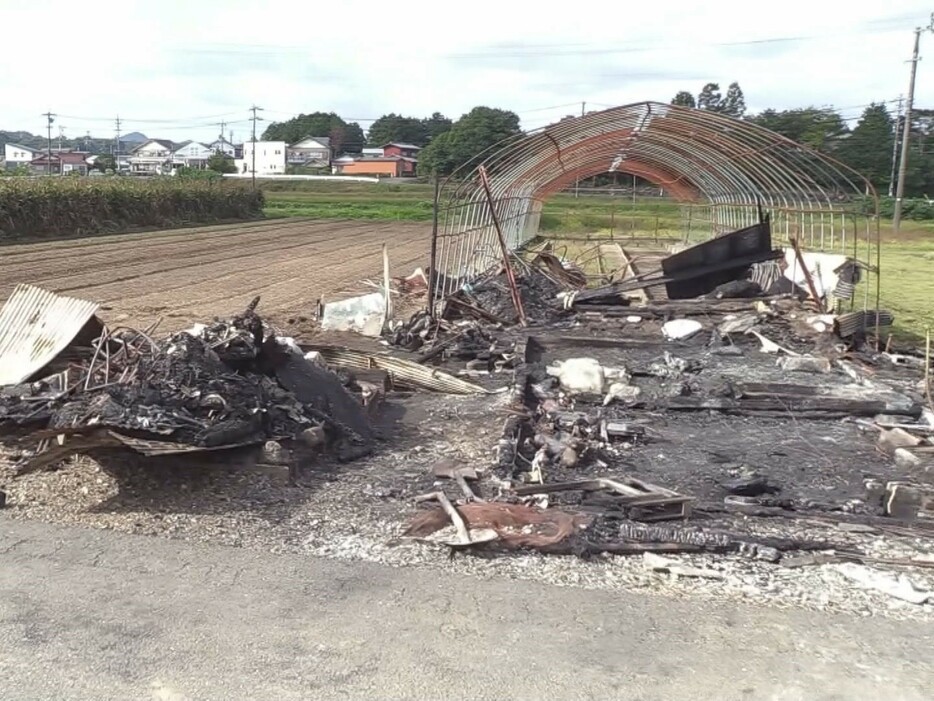 火事があった現場 岐阜県関市