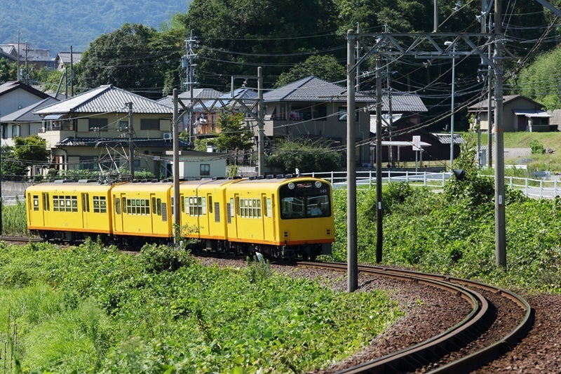 軌間762ミリのナロー鉄道、三岐鉄道北勢線。懐かしいモーター音も魅力だ